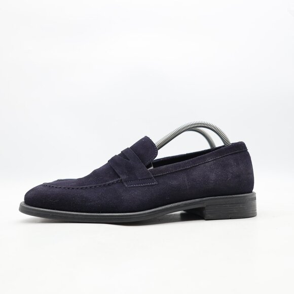 Paul Smith Navy Suede Penny Loafer Shoes Men\'s UK 7 US 8 Slip On Casual main image 7